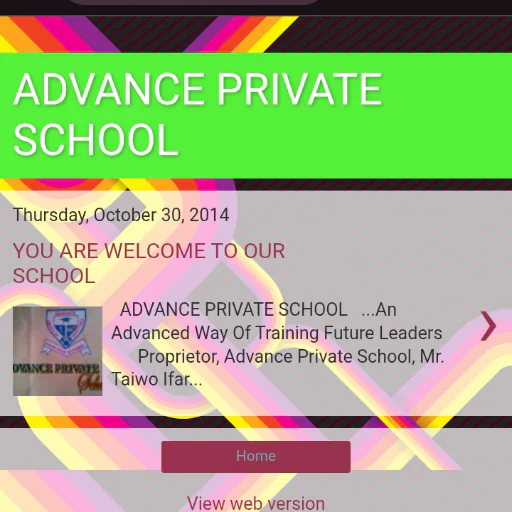 Advance Private School