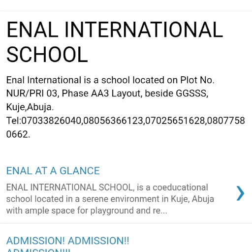 Enal International School
