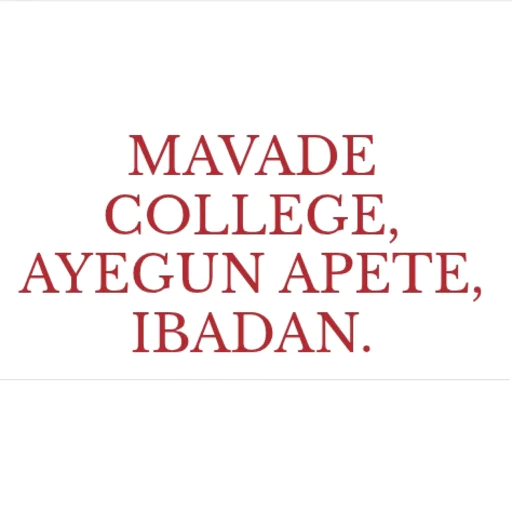 Mavade College