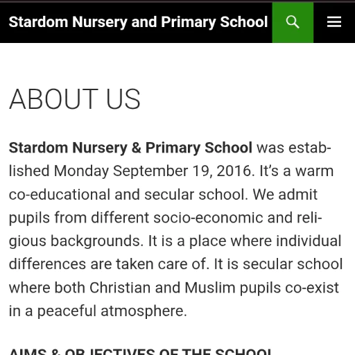 Stardom Nursery and Primary School